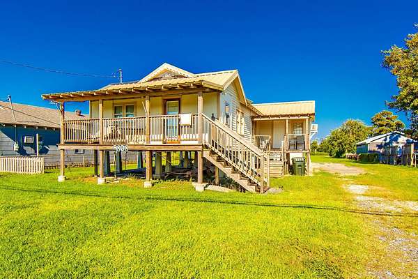 53.7 Acres of Recreational Land with Home for Sale in Chauvin, Louisiana