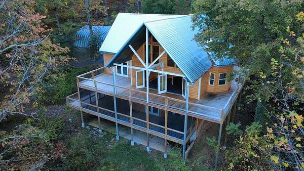 4.34 Acres of Residential Land with Home for Sale in Blue Ridge, Georgia