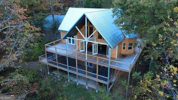 4.34 Acres of Residential Land with Home for Sale in Blue Ridge, Georgia