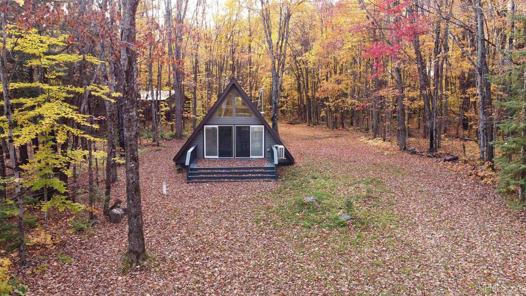 5 Acres of Residential Land with Home for Sale in Munising, Michigan