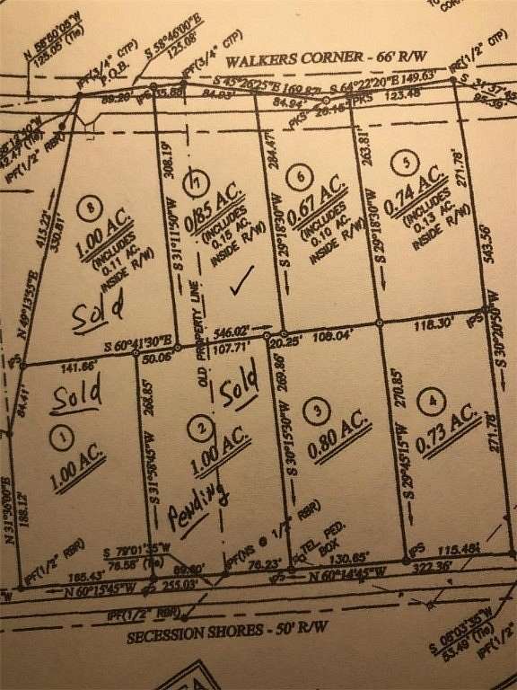 0.85 Acres of Residential Land for Sale in Iva, South Carolina
