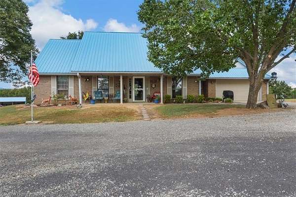 18 Acres of Land with Home for Sale in Wister, Oklahoma