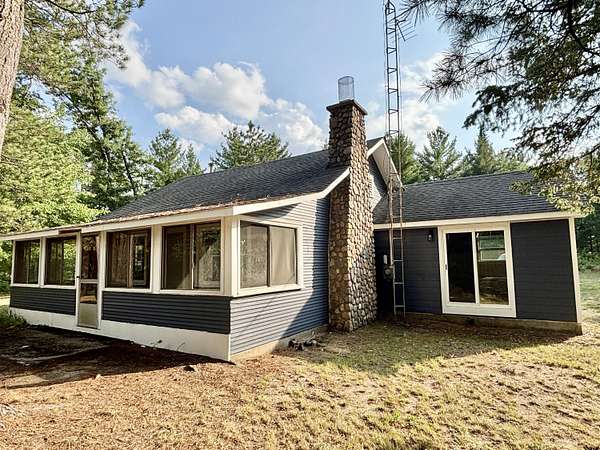 2 Acres of Residential Land with Home for Sale in Luzerne, Michigan