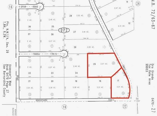 5.28 Acres of Land for Sale in Helendale, California