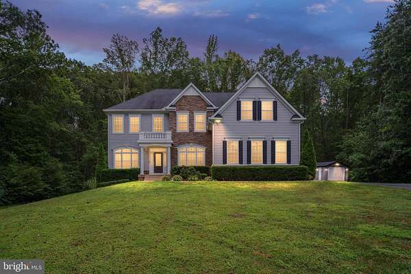 3.1 Acres of Residential Land with Home for Sale in Fredericksburg, Virginia