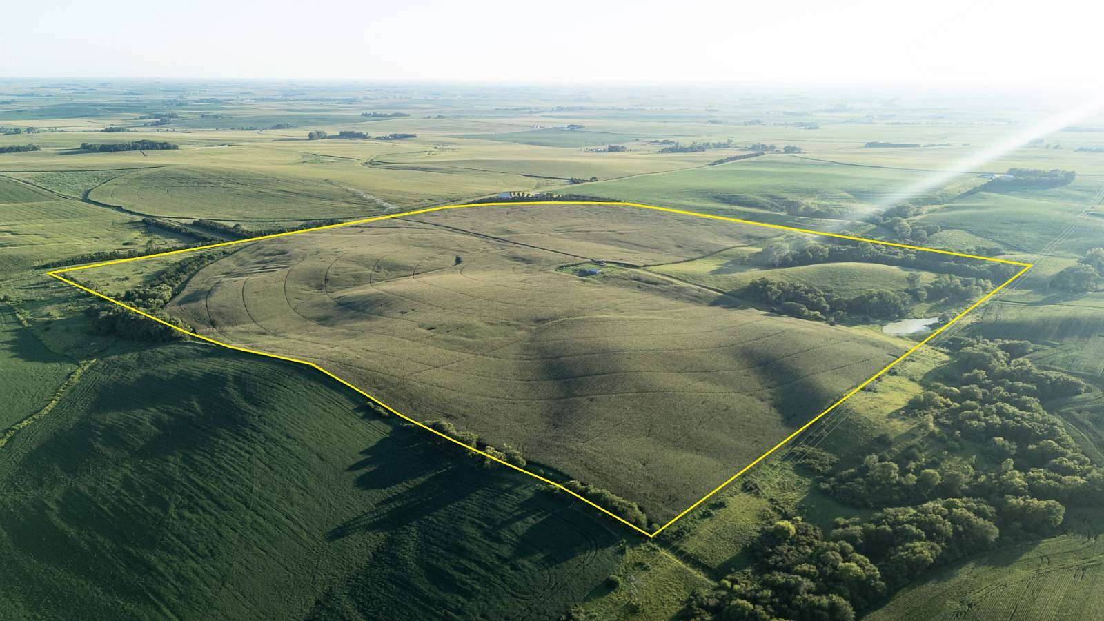 154 Acres of Agricultural Land for Sale in Dixon, Nebraska