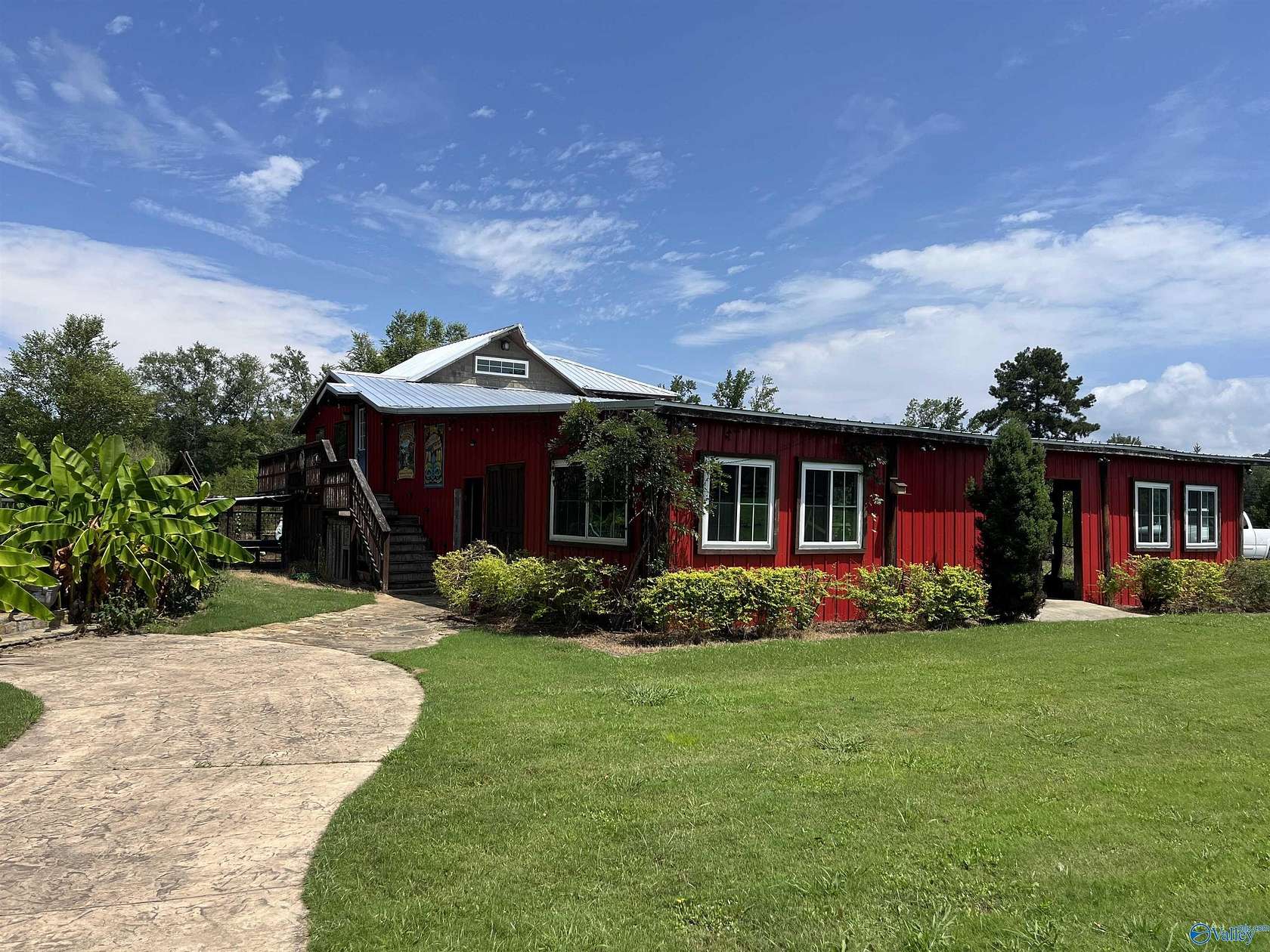 8.4 Acres of Land with Home for Sale in Owens Cross Roads, Alabama