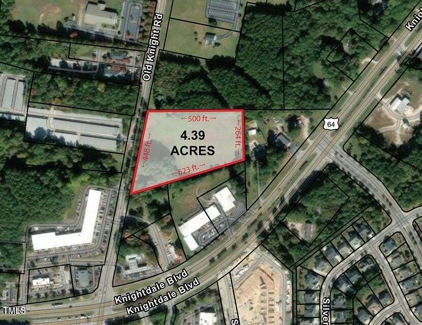 4.39 Acres of Land for Sale in Knightdale, North Carolina