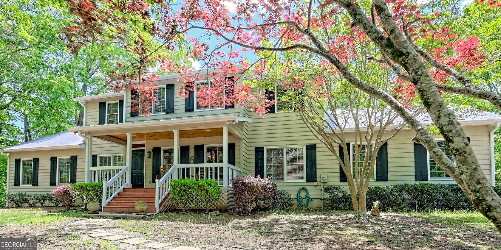 14.7 Acres of Land with Home for Sale in Cleveland, Georgia