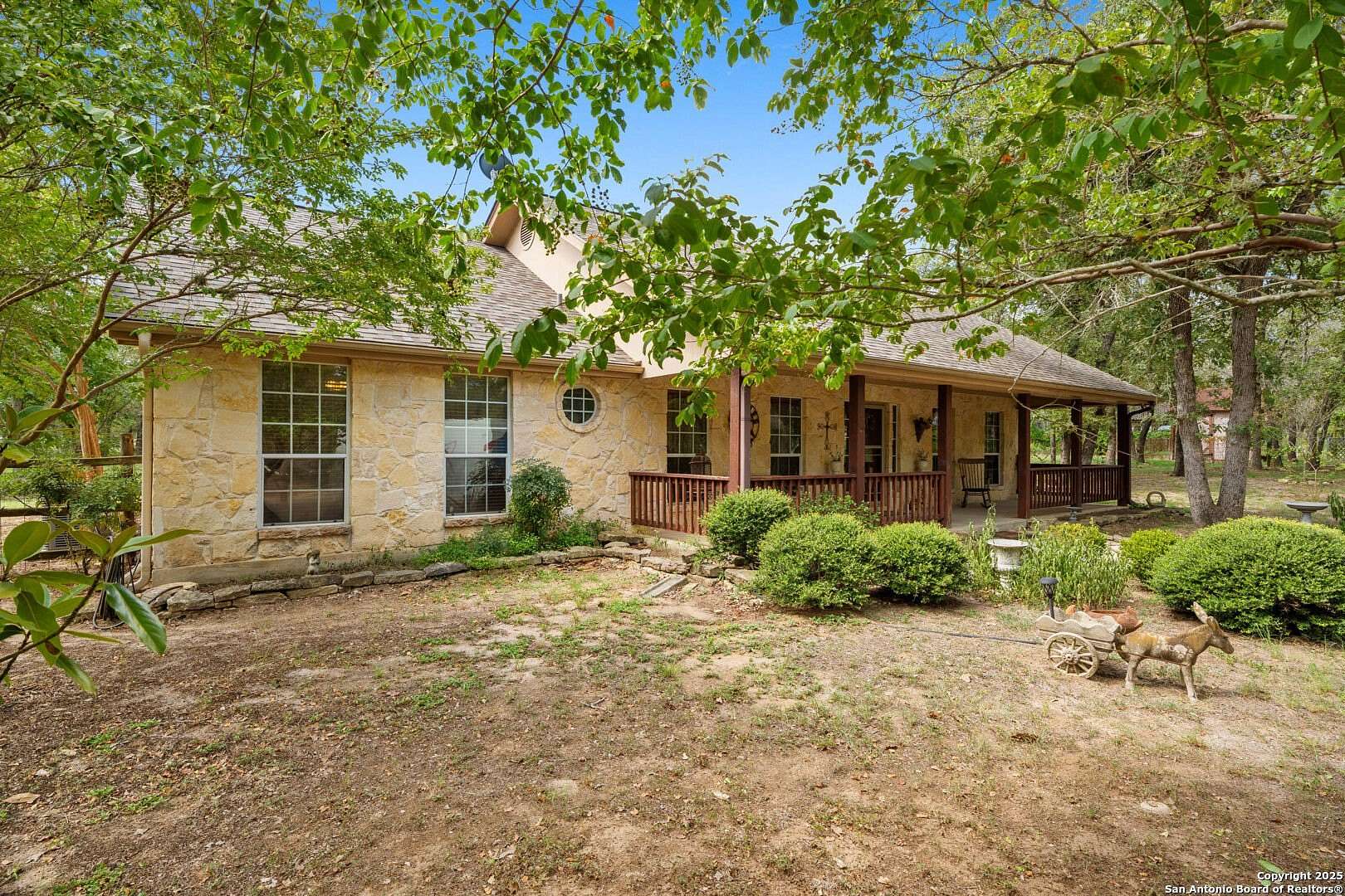 3 Acres of Residential Land with Home for Sale in La Vernia, Texas