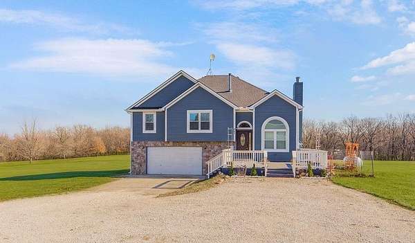 3.87 Acres of Residential Land with Home for Sale in Bates City, Missouri