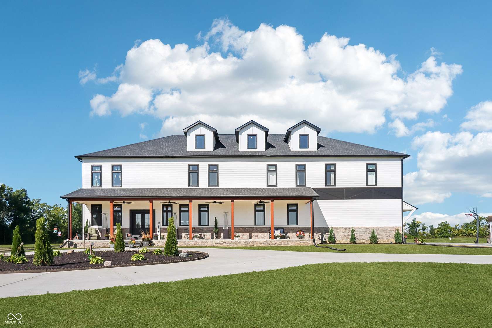 13.8 Acres of Land with Home for Sale in Brownsburg, Indiana