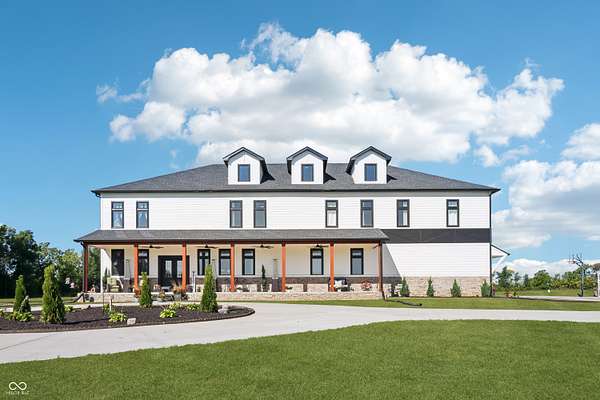 13.8 Acres of Land with Home for Sale in Brownsburg, Indiana