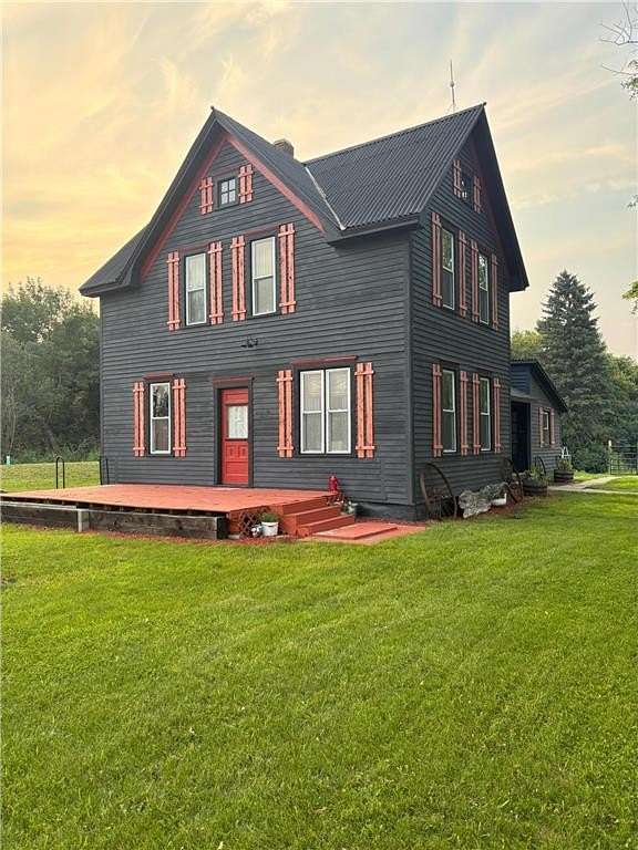 8.52 Acres of Residential Land with Home for Sale in Madison, Minnesota