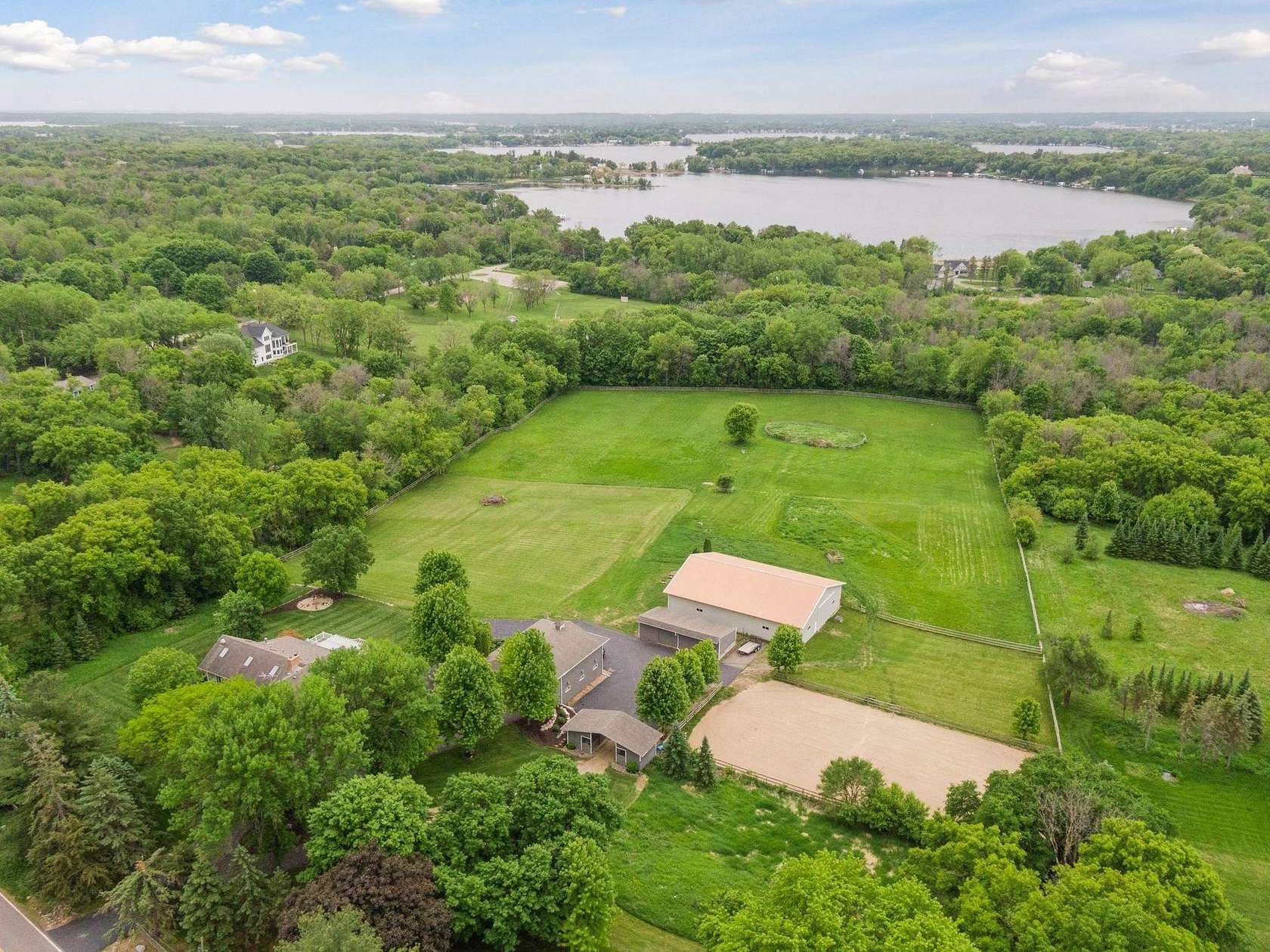 10 Acres of Land with Home for Sale in Orono, Minnesota
