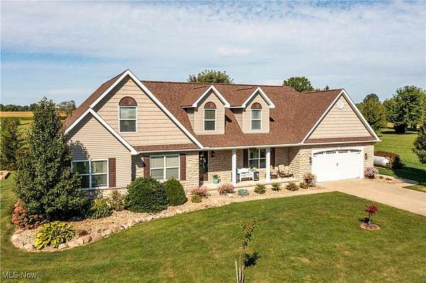 4.35 Acres of Residential Land with Home for Sale in Sullivan, Ohio