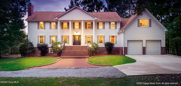 5.45 Acres of Land with Home for Sale in Grimesland, North Carolina