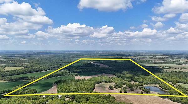 316 Acres of Recreational Land & Farm for Auction in Melvern, Kansas