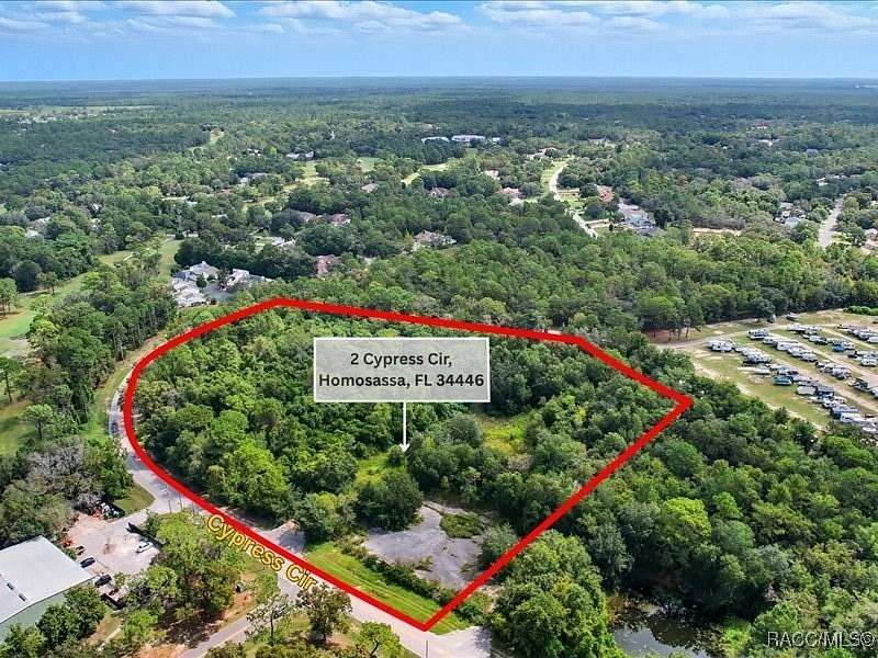 7 Acres of Mixed-Use Land for Sale in Homosassa, Florida