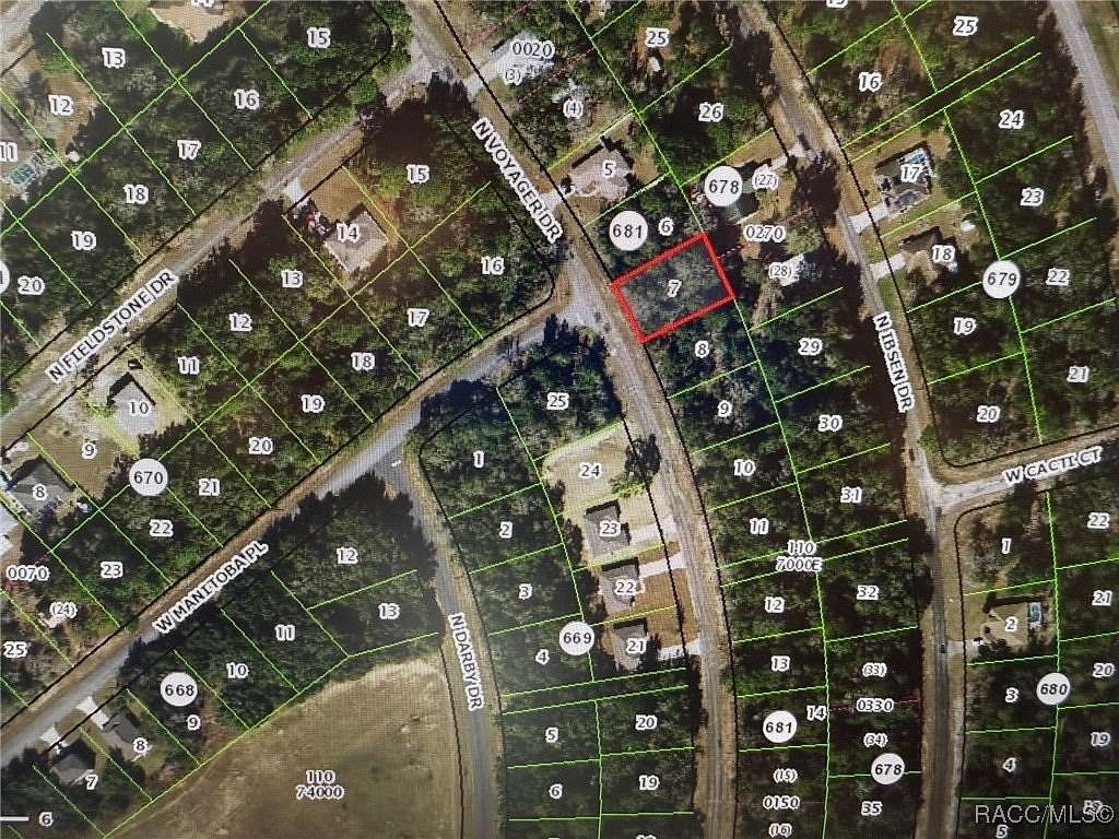 0.23 Acres of Land for Sale in Citrus Springs, Florida