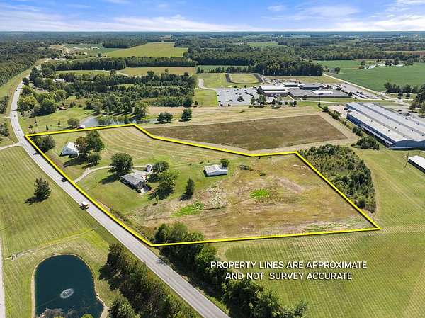 8 Acres of Land with Home for Sale in Versailles, Indiana