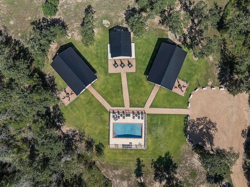 10.2 Acres of Land with Home for Sale in Fayetteville, Texas