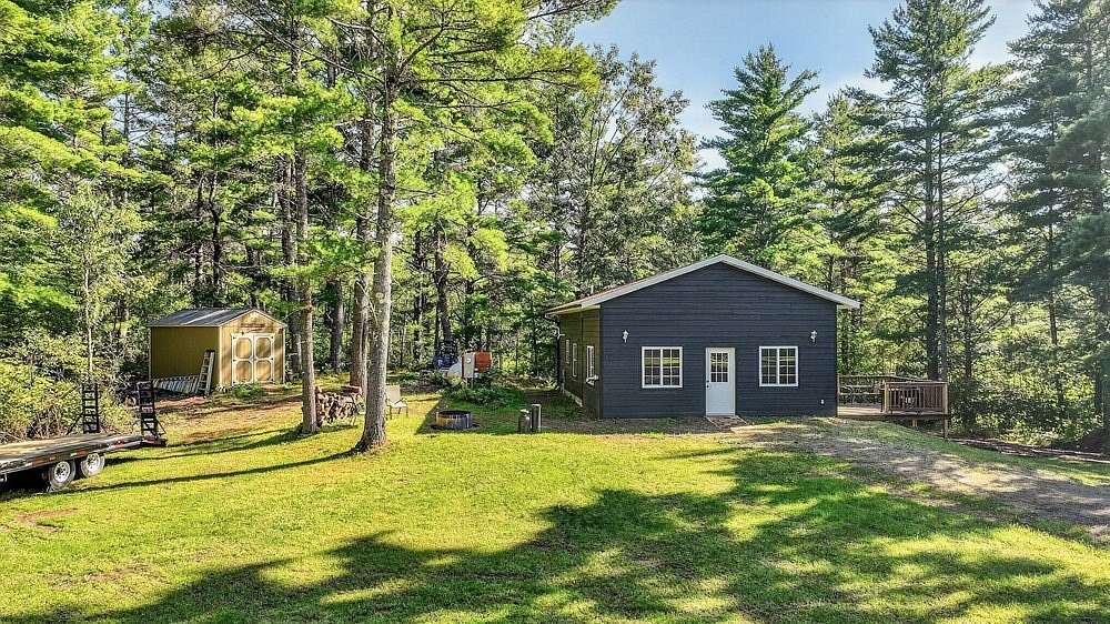 5 Acres of Residential Land with Home for Sale in Cable, Wisconsin