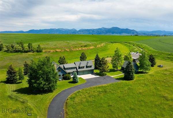 22.6 Acres of Agricultural Land with Home for Sale in Bozeman, Montana
