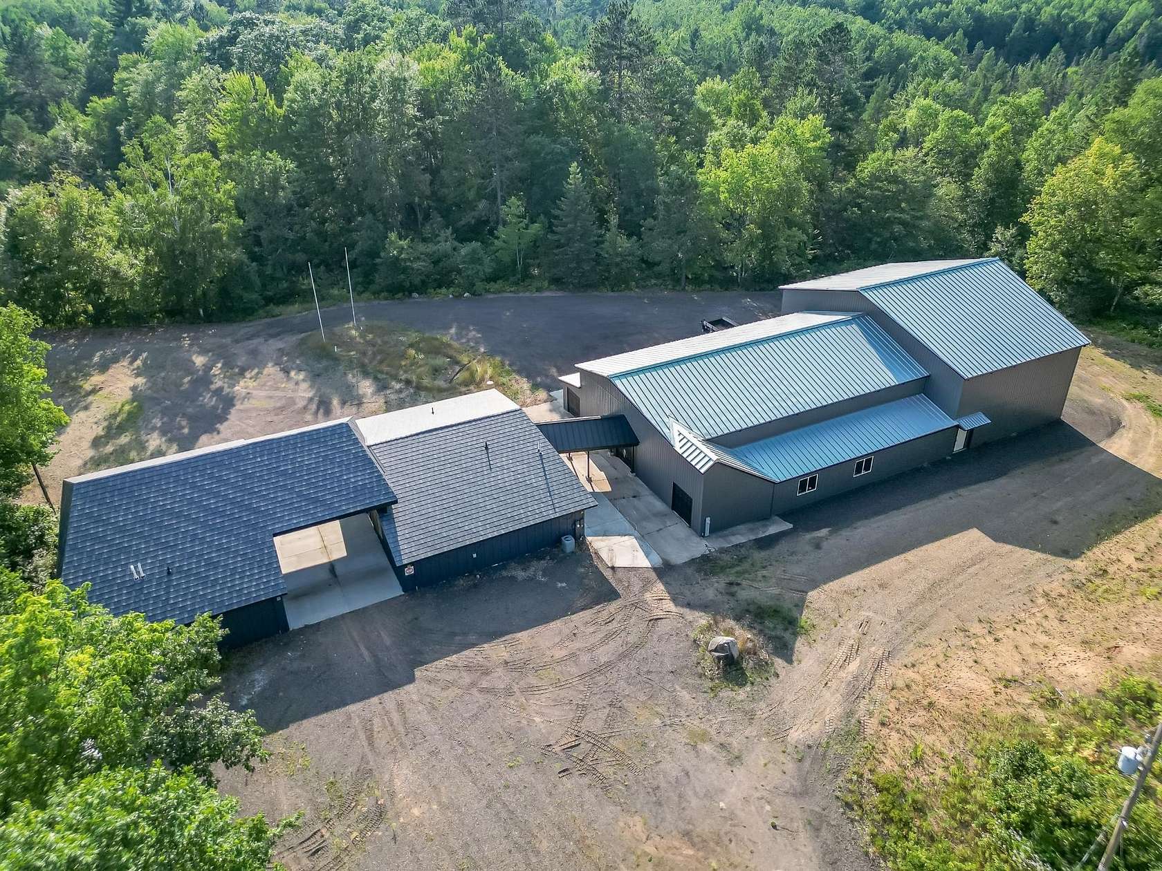 6.18 Acres of Improved Mixed-Use Land for Sale in Hazelhurst, Wisconsin