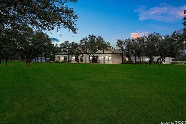 3 Acres of Residential Land with Home for Sale in Round Mountain, Texas