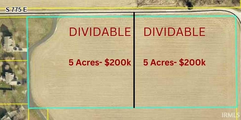 10 Acres of Agricultural Land for Sale in Lafayette, Indiana