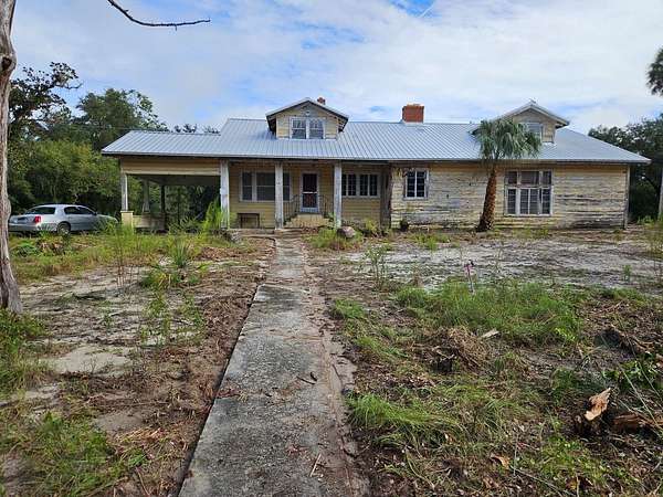 238 Acres of Land with Home for Sale in Bunnell, Florida