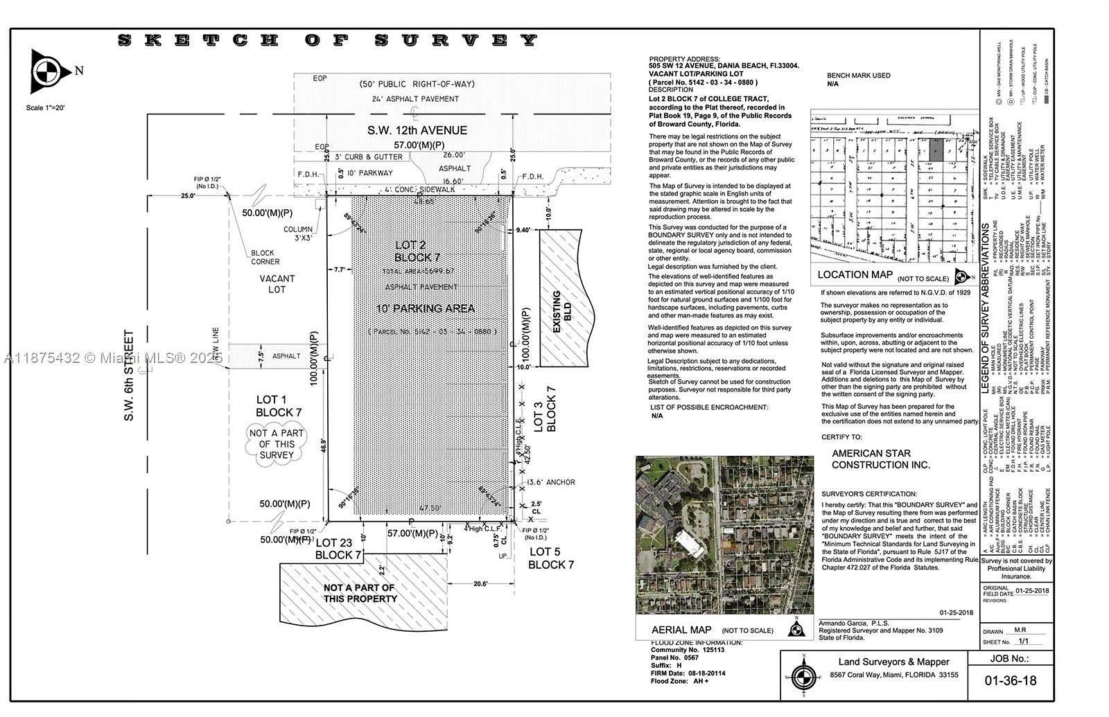 0.13 Acres of Residential Land for Sale in Dania Beach, Florida