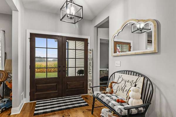 10 Acres of Residential Land with Home for Sale in Princeton, Wisconsin