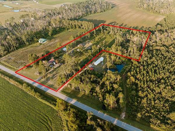7.22 Acres of Residential Land with Home for Sale in Denton, Georgia