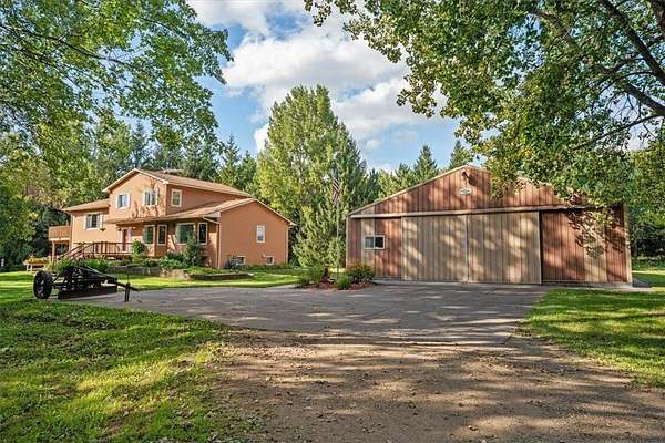 5.59 Acres of Residential Land with Home for Sale in Roberts, Wisconsin