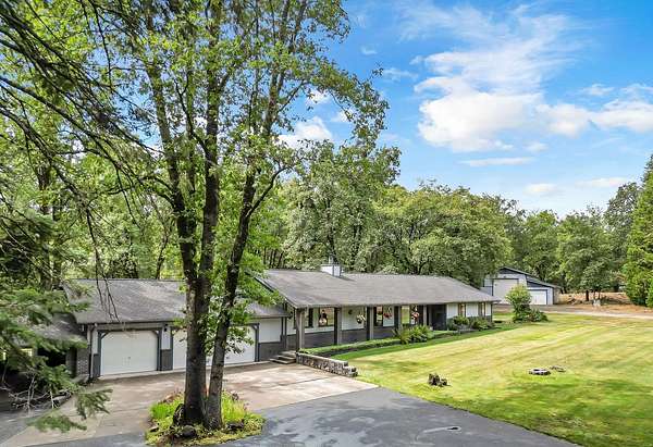 5.15 Acres of Residential Land with Home for Sale in McCloud, California