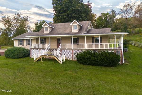 6.52 Acres of Land with Home for Sale in Bristol, Virginia