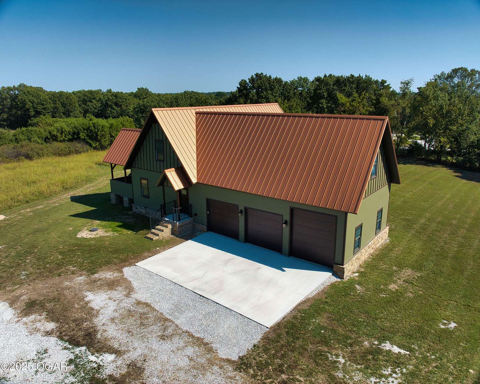 38 Acres of Land with Home for Sale in Goodman, Missouri