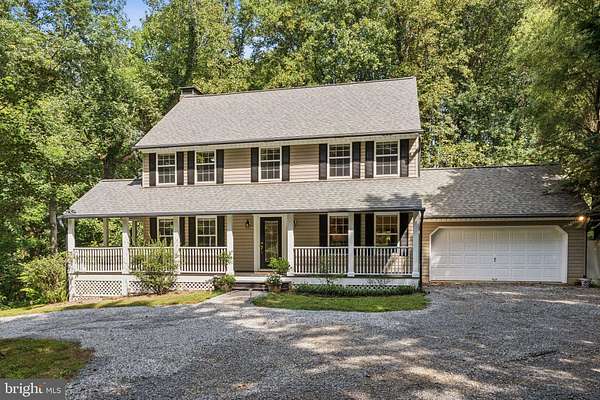 2 Acres of Residential Land with Home for Sale in Chesapeake Beach, Maryland