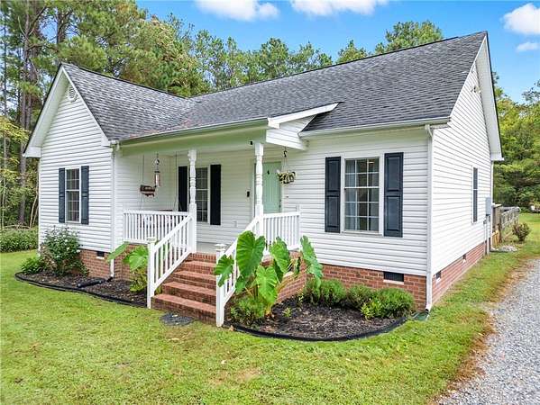 5.5 Acres of Residential Land with Home for Sale in Newtown, Virginia