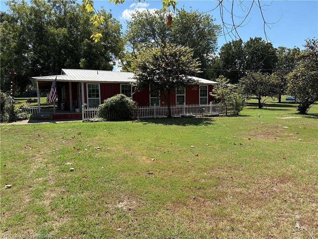 7.24 Acres of Land with Home for Sale in Spiro, Oklahoma