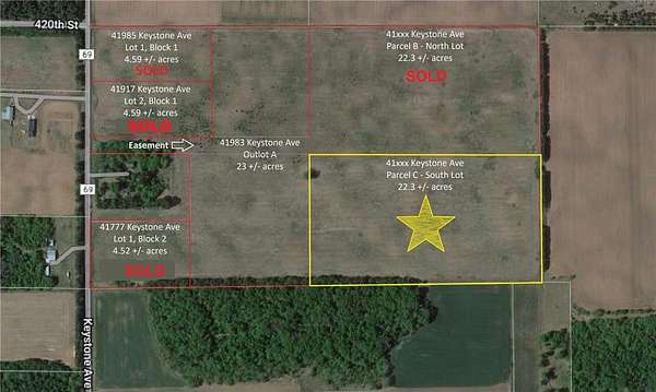 22.3 Acres of Agricultural Land for Sale in Sunrise Township, Minnesota
