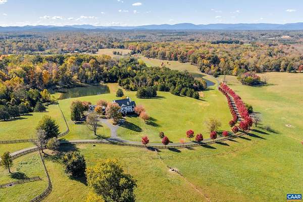 200 Acres of Land with Home for Sale in Charlottesville, Virginia