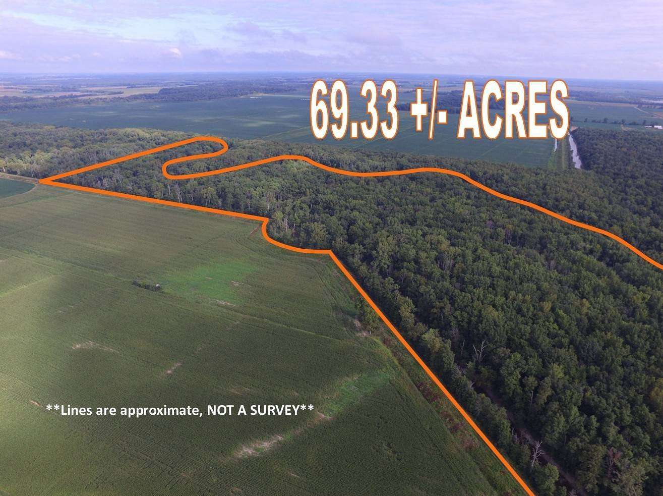 69.3 Acres of Recreational Land for Sale in Mount Erie, Illinois