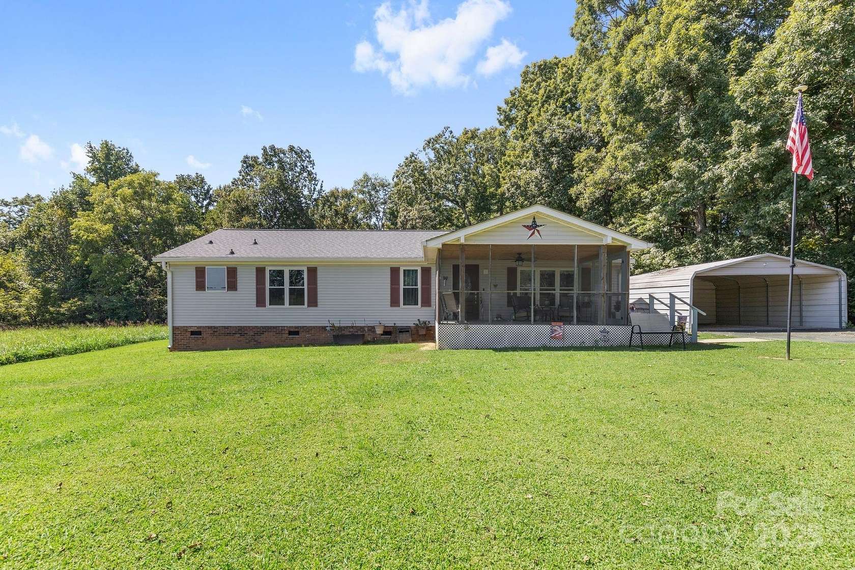 3.6 Acres of Residential Land with Home for Sale in Statesville, North Carolina