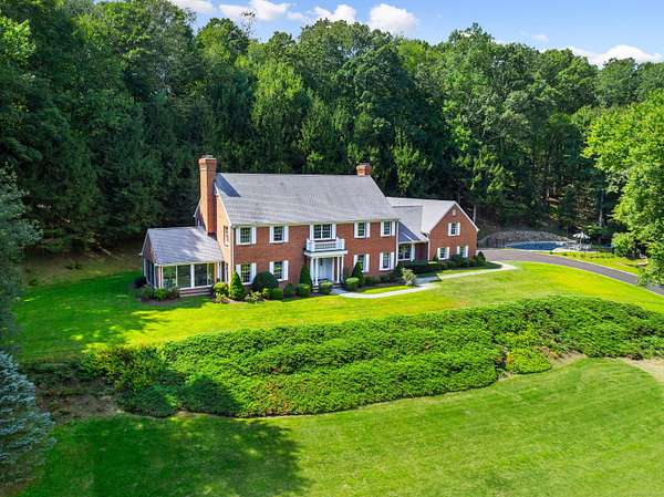 4.13 Acres of Residential Land with Home for Sale in New Canaan, Connecticut