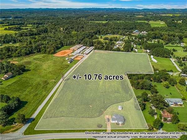 10.5 Acres of Land for Sale in Yadkinville, North Carolina