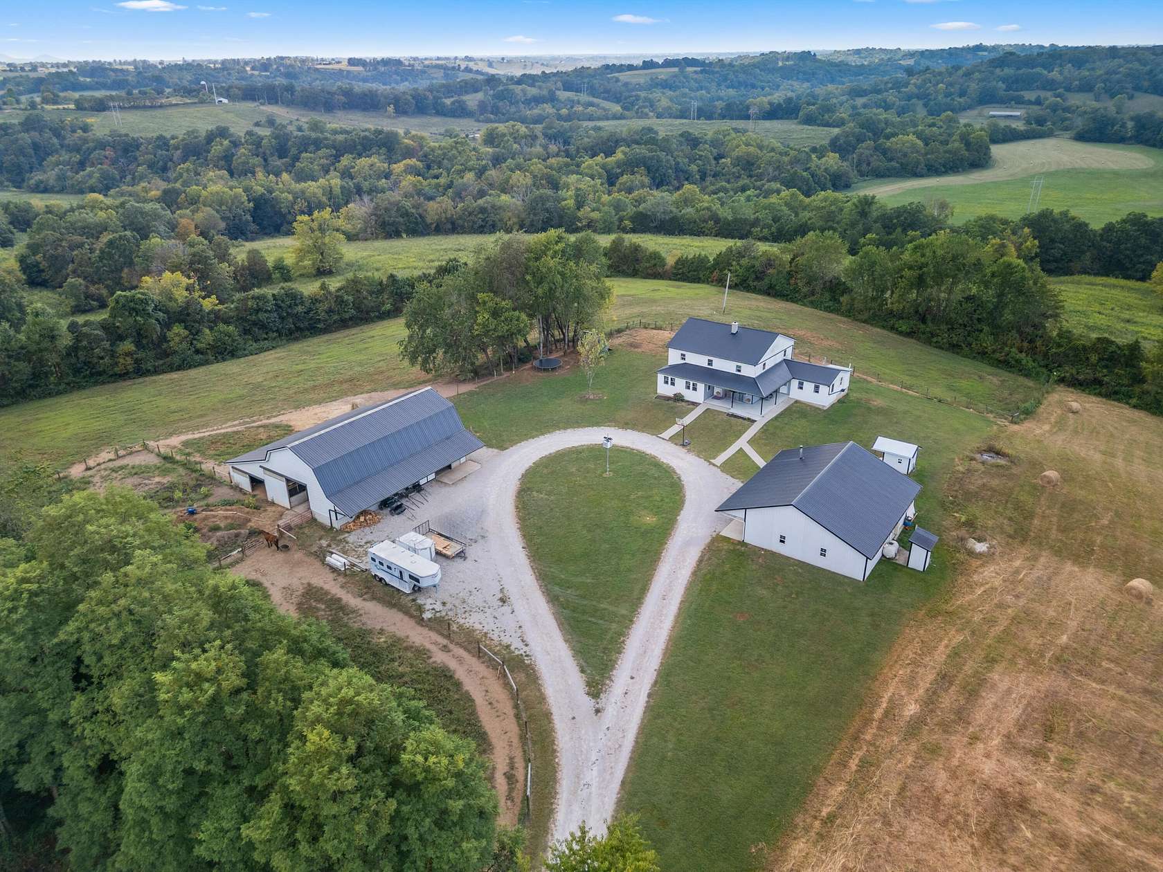 7 Acres of Land with Home for Sale in Owingsville, Kentucky