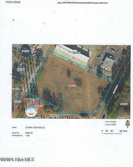 1.33 Acres of Commercial Land for Sale in Aberdeen, North Carolina